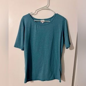 Lularoe teal XL shirt